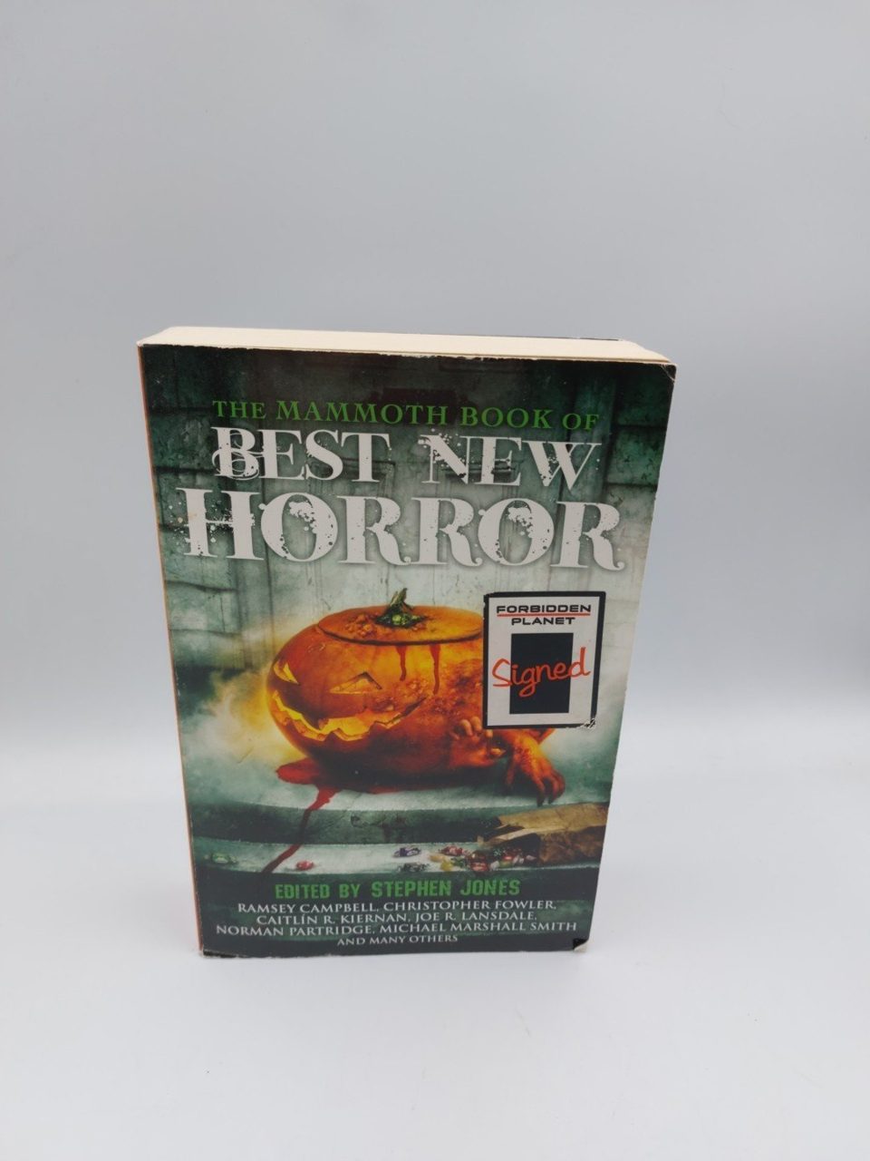 Signed The Mammoth Book of Best New Horror 22 Stephen Jones