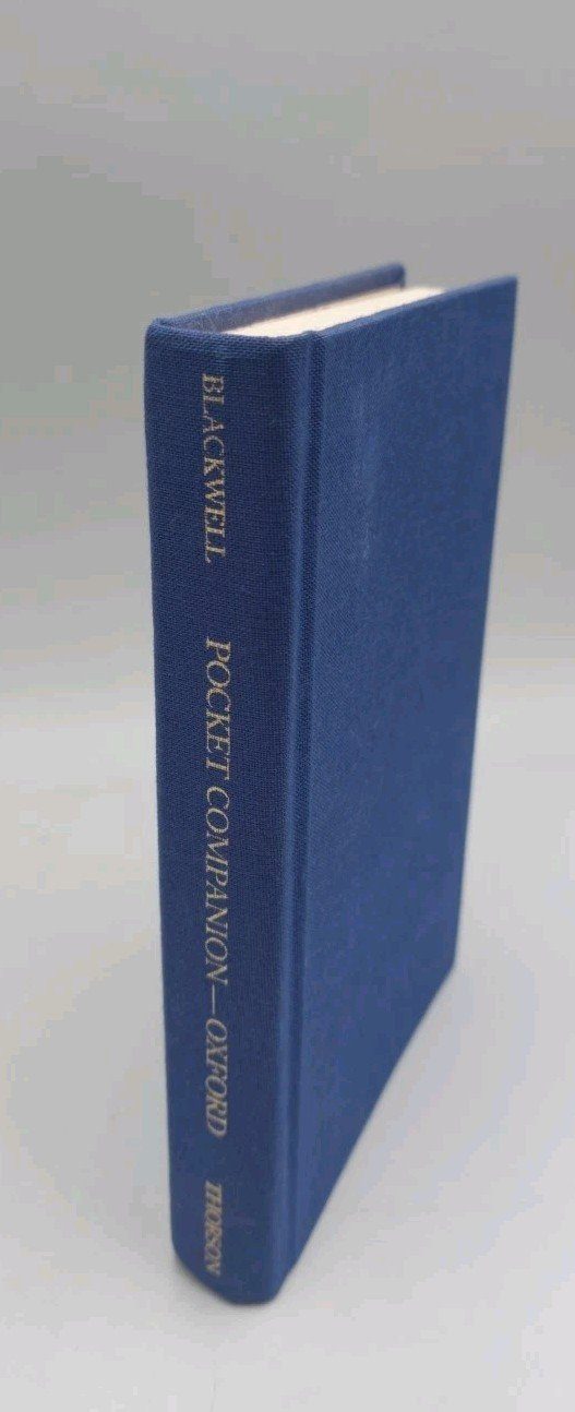 Blackwell Pocket Companion Oxford Thorson C