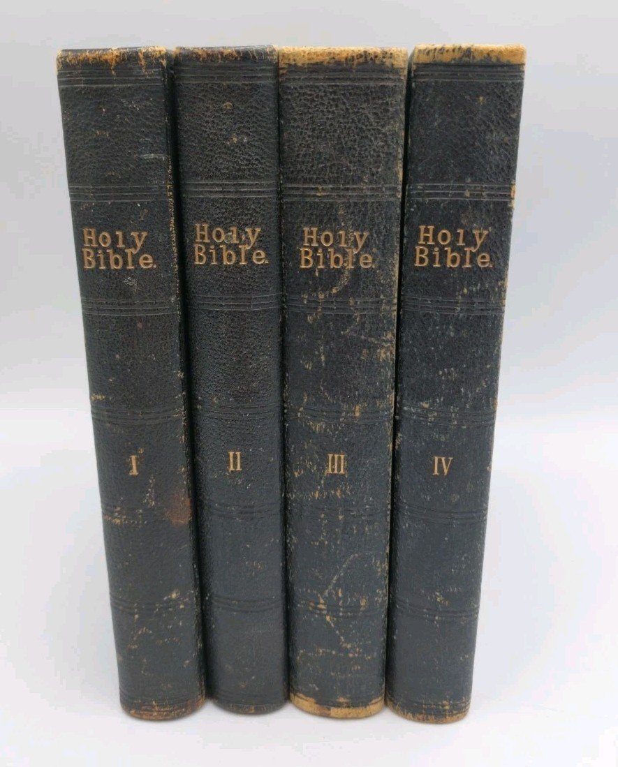 The Holy Bible In 4 Volumes Oxford