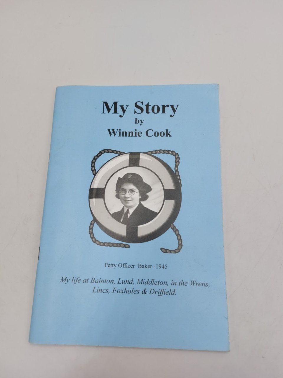 My Story Winnie Cook Petty Officer Baker