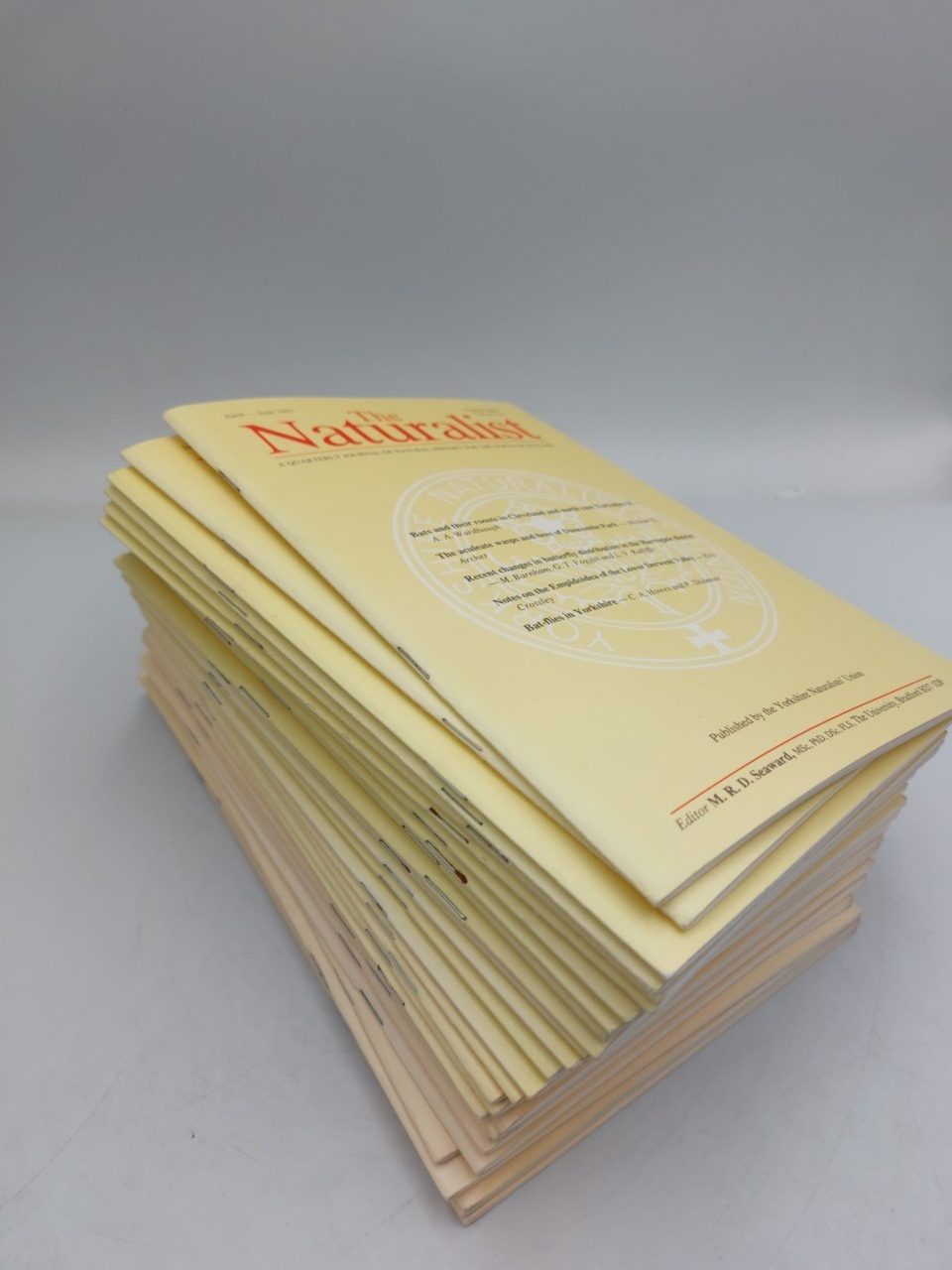The Naturalist Magazine 1987 To 1993 30 Magazines