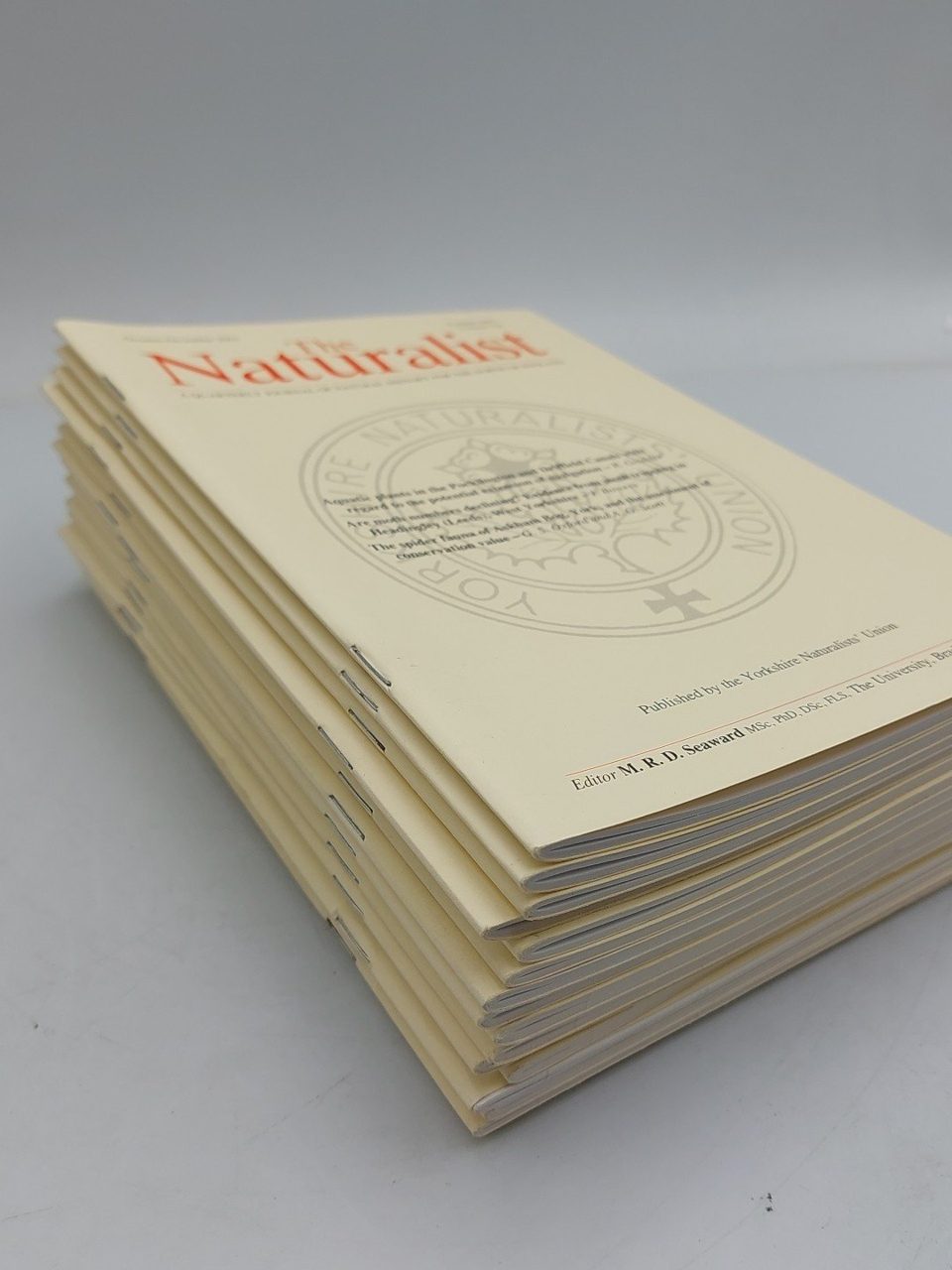 The Naturalist Magazine 2001 To 2004 16 Magazines