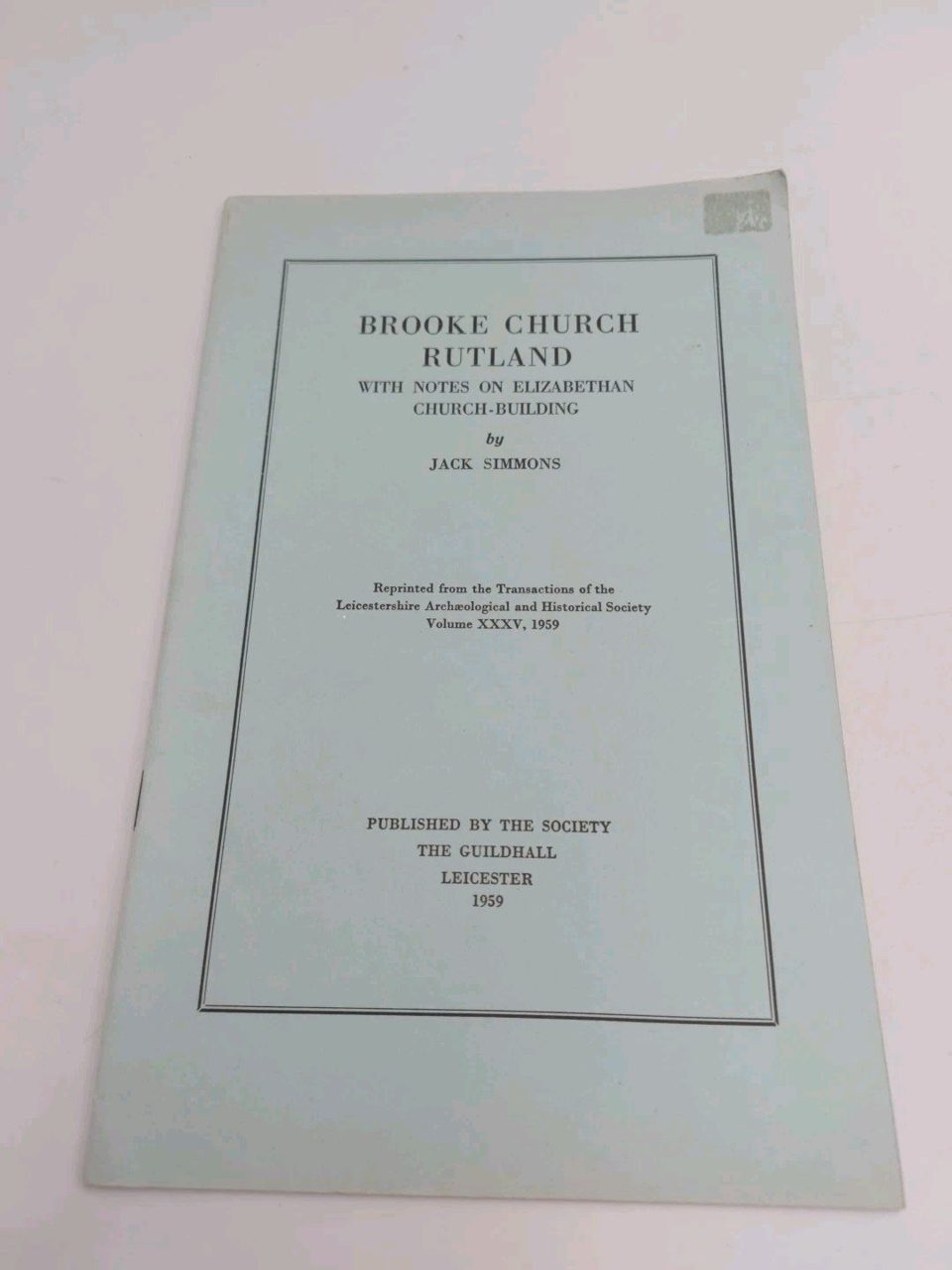 Brooke Church Rutland Jack Simmons