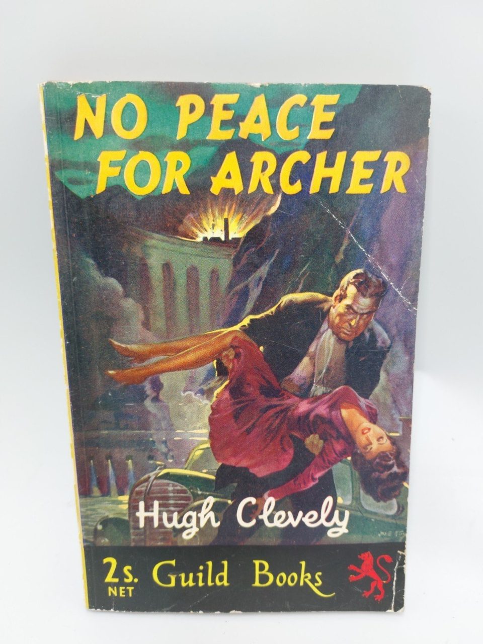 No Peace For Archer Hugh Cleavely Guild Books 1953 Vintage