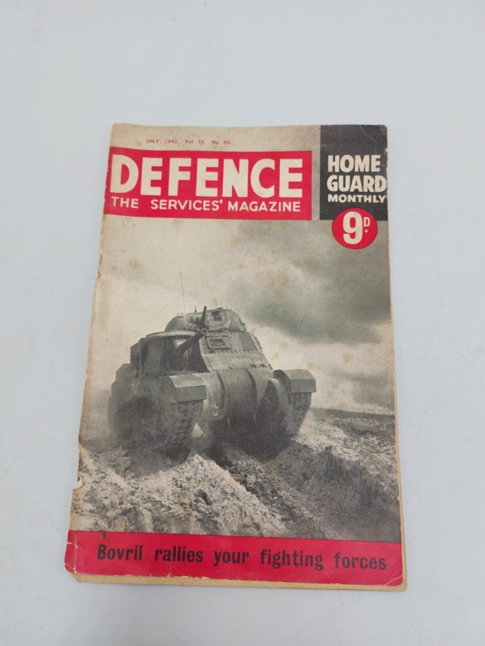 Defence The Service Magazine Home Guard Monthly July 1942 Vol 10 No. 80