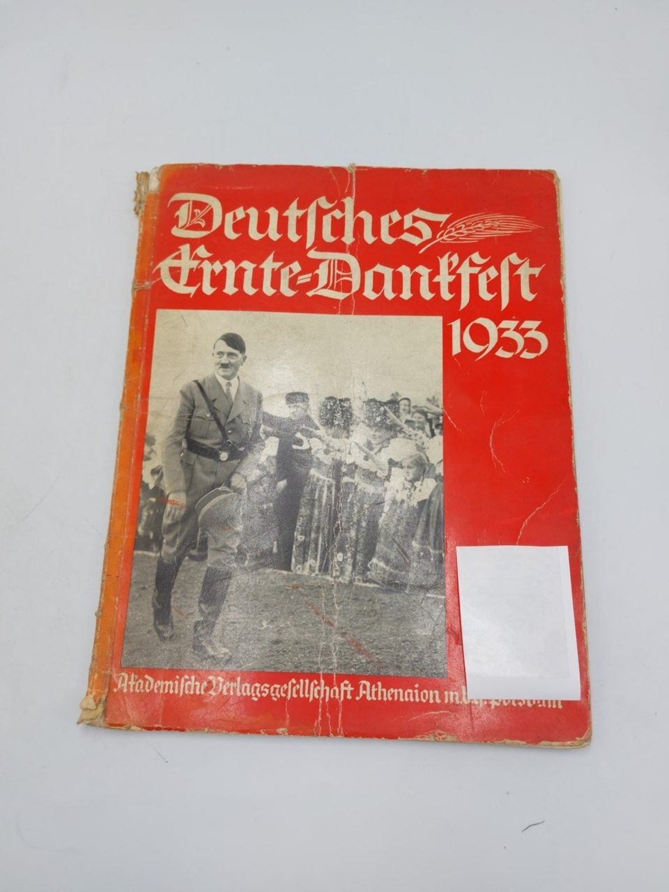 1933 Deutsches Ernte-Dankfest Harvest Thanksgiving Helmut Rosenfeld R. Walther