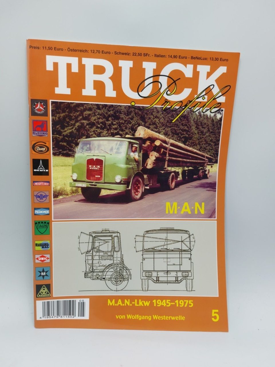 TRUCK Profile 5 M.A.N-Lastkraftwagen 1945-1975 German Language