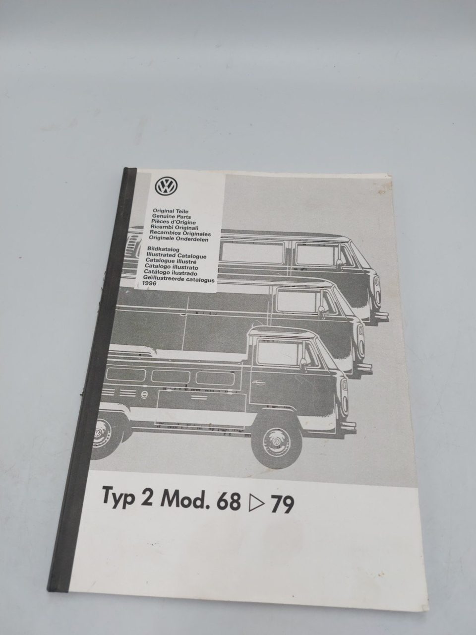 Volkswagen Genuine Parts Illustrated Catalogue Typ 2 Mod. 68 79
