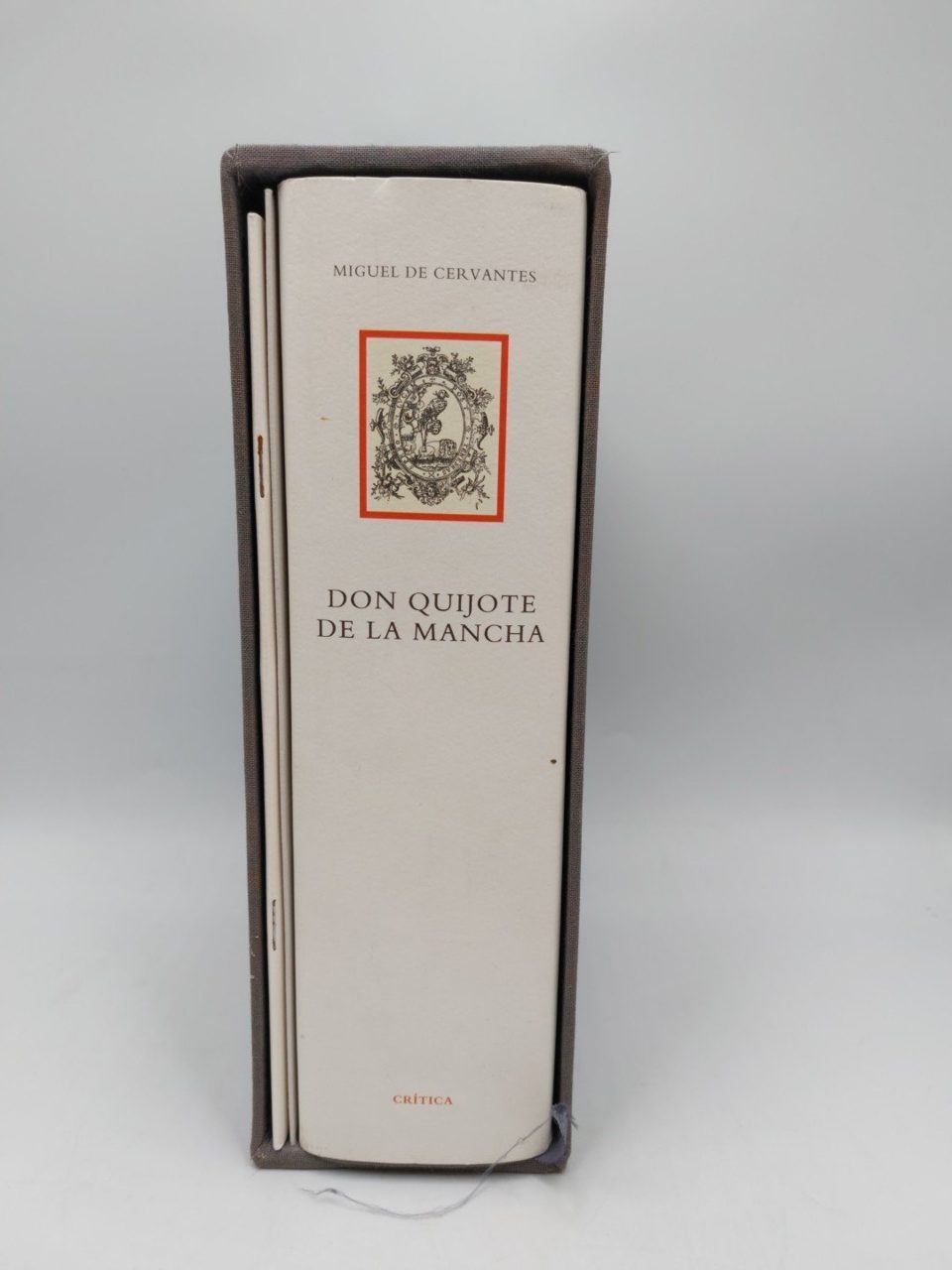 Miguel Cervantes Don Quijote De La Mancha Spanish Language 2001 Slipcase Edition