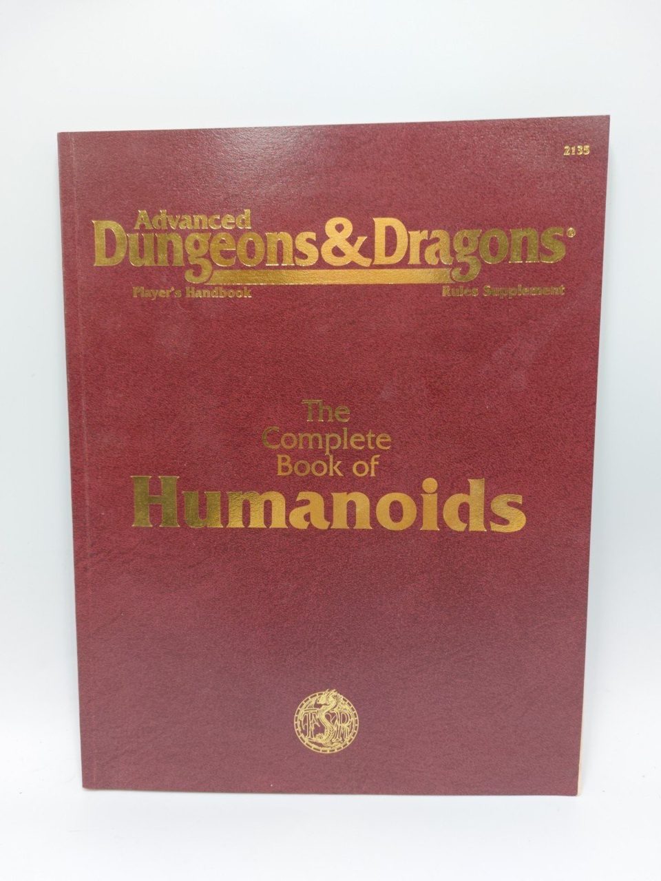The Complete Book of Humanoids AD&D Accessory (PHBR10) TSR 2135