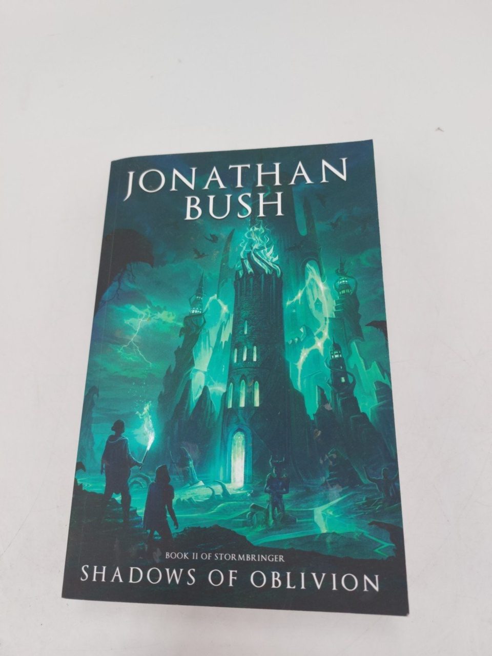 Signed Shadows Of Oblivion Book 2 Of Stormbringer Jonathan Bush