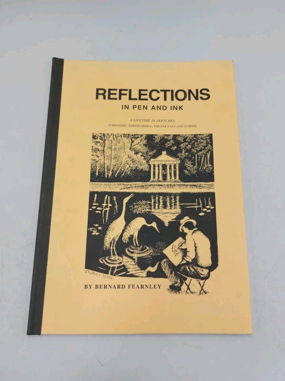 Signed Reflections In Pen And Ink A Lifetime In Sketches Bernard Fearnley