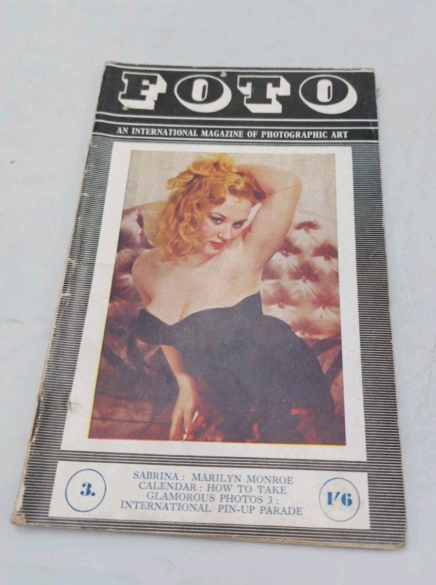 Vintage 1950's Foto No 3 International Magazine Of Photographic Art