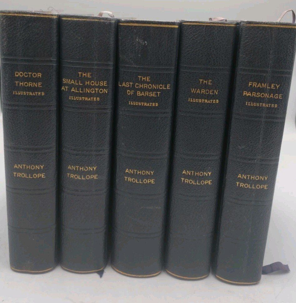 Set Of 5 Vintage Trollope Novels Robert Hayes Illustrated