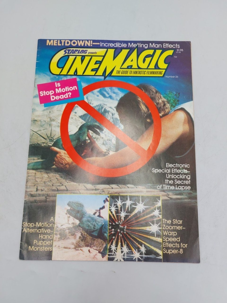 Starlog Cinemagic Magazine #26 Special Effects Magazine