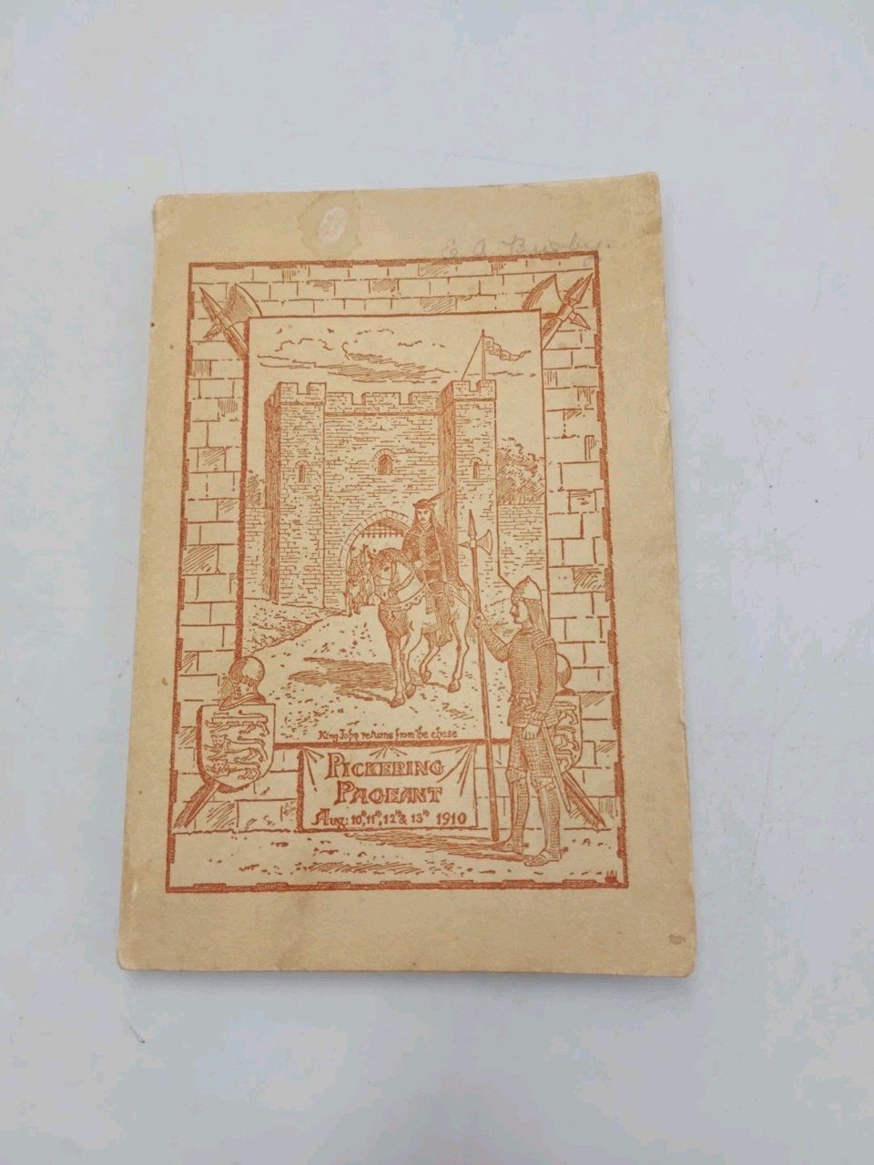 The Book Of The Pickering Pageant Gilbert Hudson August