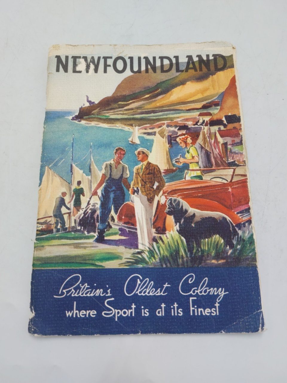 Newfoundland Britain's Oldest Colony Tourist Pamphlet Acceptable Condition