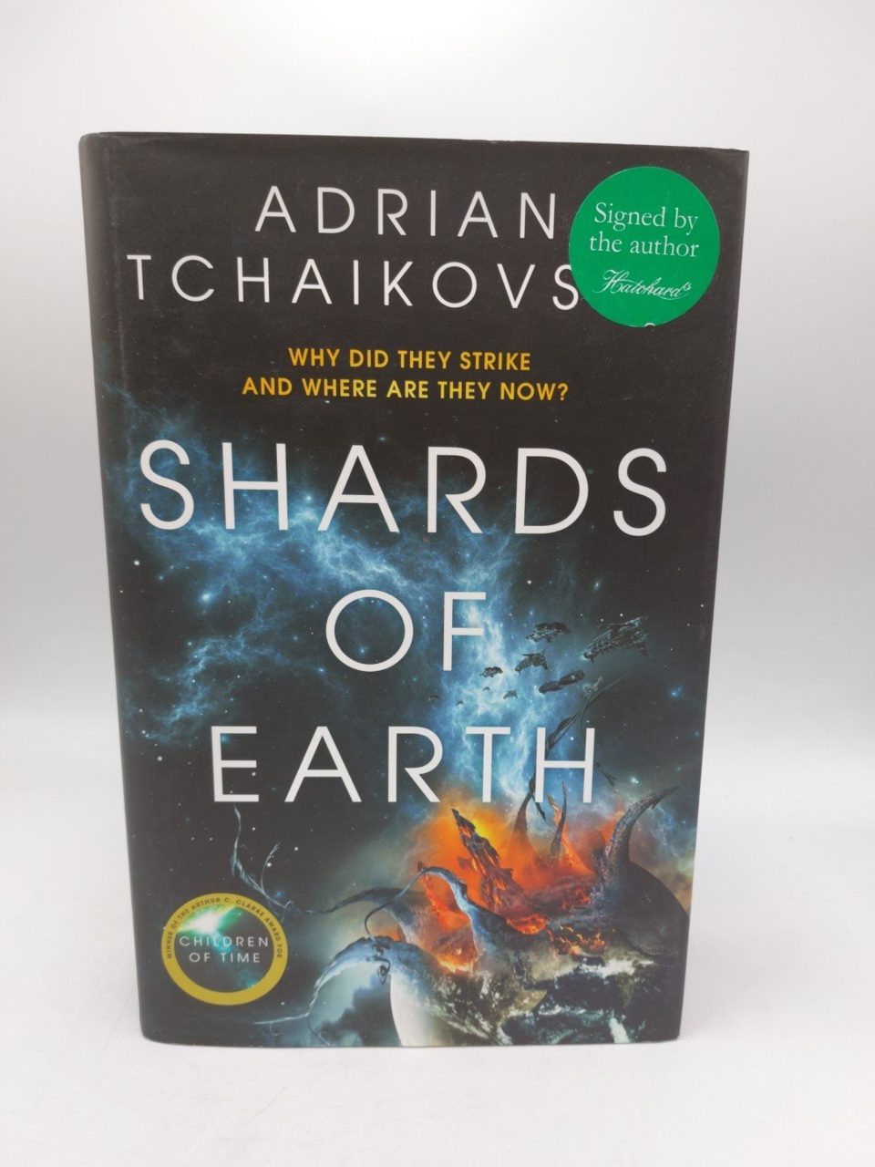 Signed Shards Of Earth Adrian Tchaikovsky