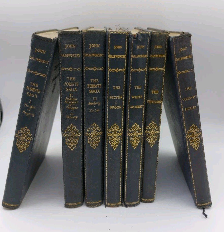 The Works Of John Galsworthy X7 Volumes Grove Edition