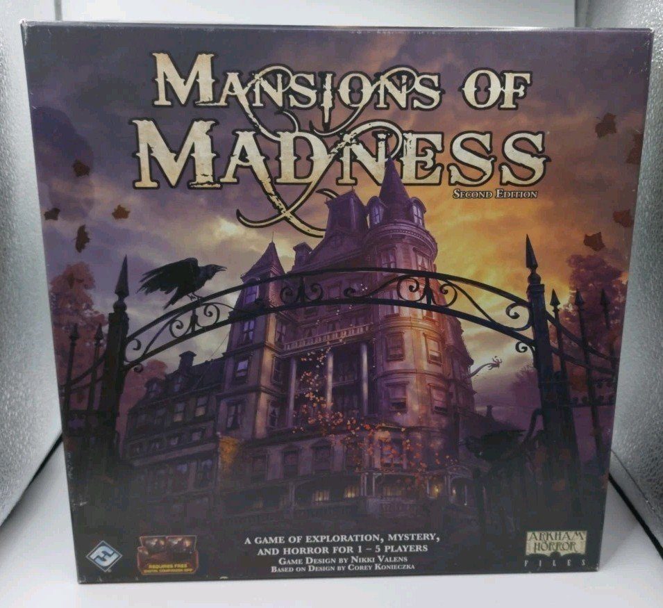 Mansions of Madness Second Edition Board Game Fantasy Flight Games