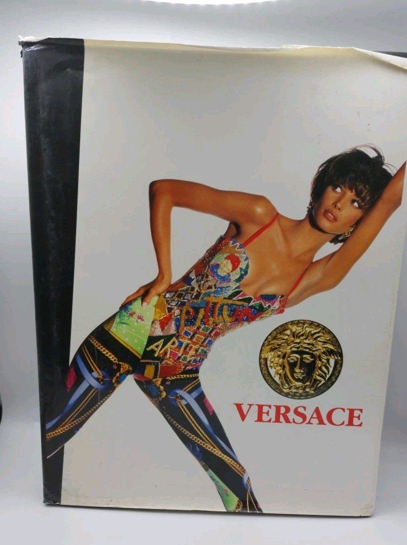 Versace Signatures Gianni Versace & Omar Calabrese Hardcover Book