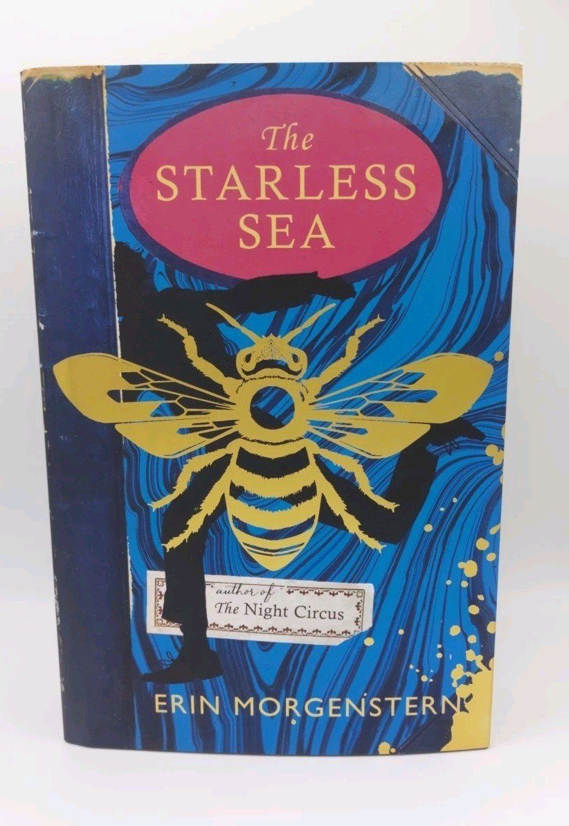 The Starless Sea Erin Morgenstern -UK 1st Edition Hardcover 2019 Sprayed Edges