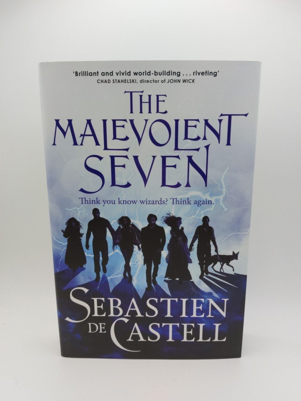 Signed Sprayed Edges 1st Ed The Malevolent Seven by Sebastien de Castell