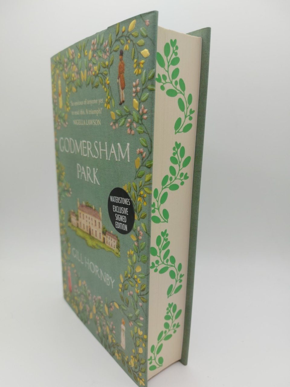 Signed Godmersham Park Gill Hornby Waterstones Exclusive 1st Ed Sprayed Edges
