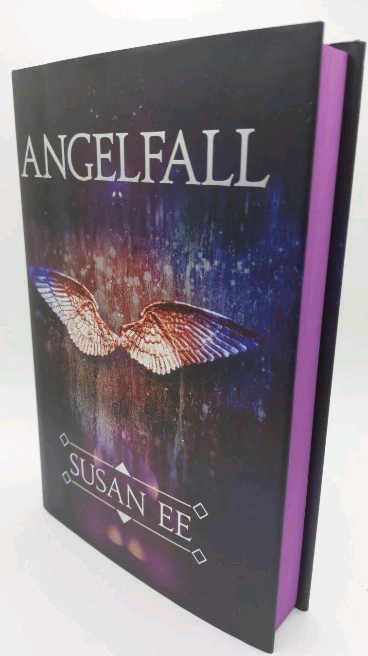 Signed 1st Ed Angelfall Susan Ee Sprayed Edges