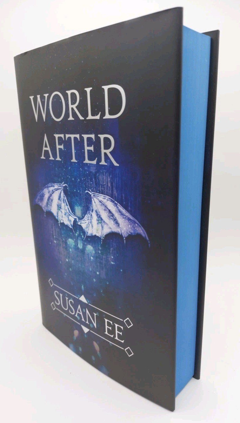 Signed Susan EE World Limited Edition Hardcover Fairyloot Sprayed Edges