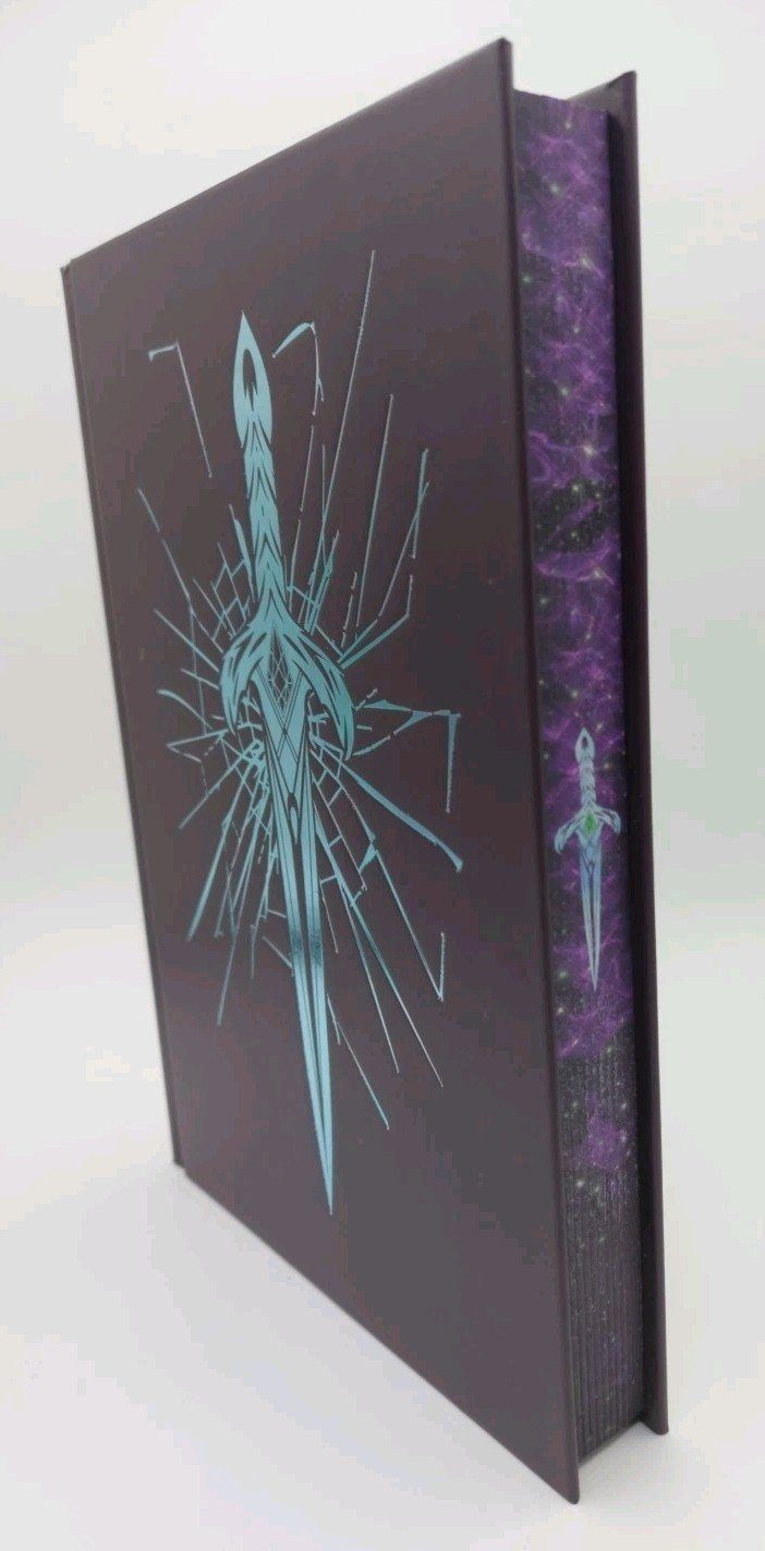 A Cursed Kiss Jenny Hickman Signed Book Plate Limited Edition Hardcover Sprayed