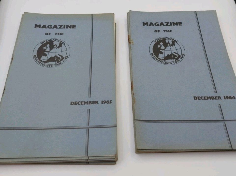 Magazine Of The International Motorcyclists Tour Club Job Lot