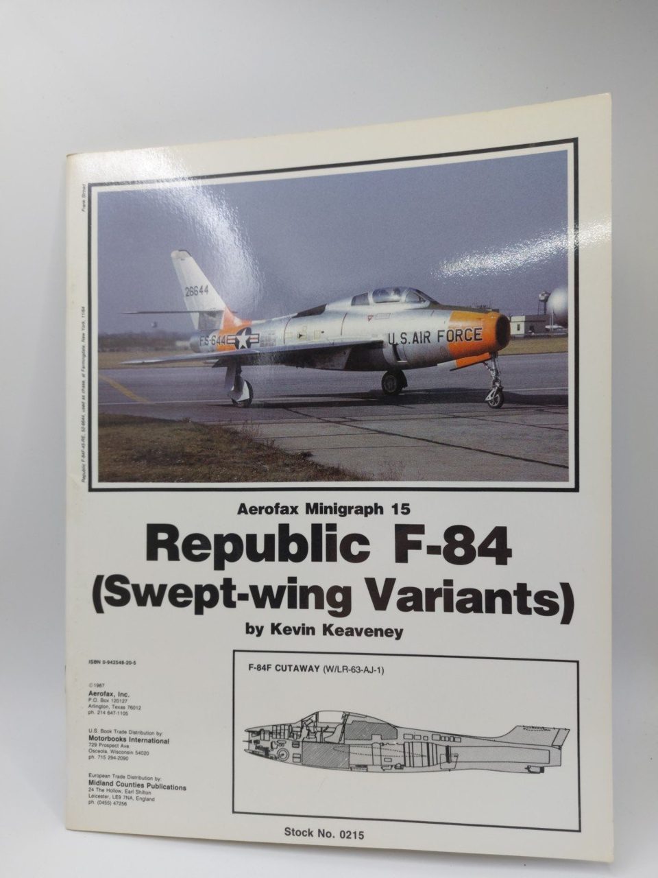 Republic F84 Swept Wing Variants Aerofax Minigraph 15