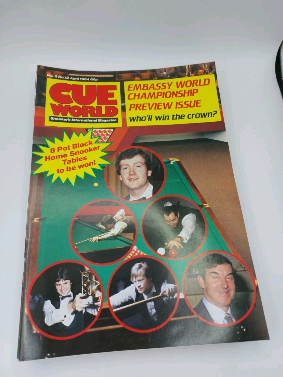 Cue World International Snooker Magazine X12 Job Lot 1984 Incomplete Sets