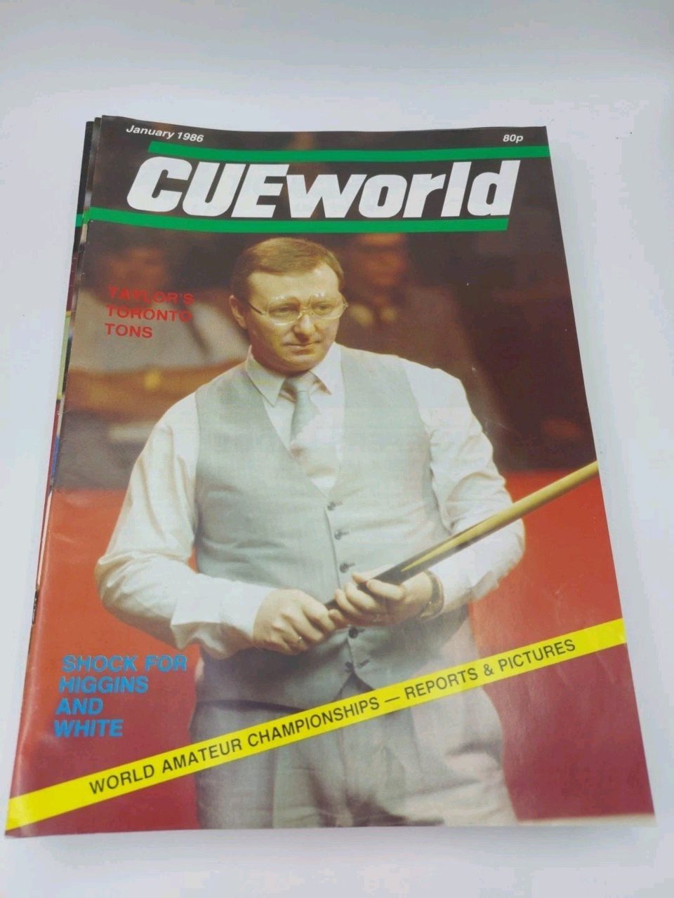 Cue World International Snooker Magazine X13 Job Lot 1985 1986 Incomplete Sets