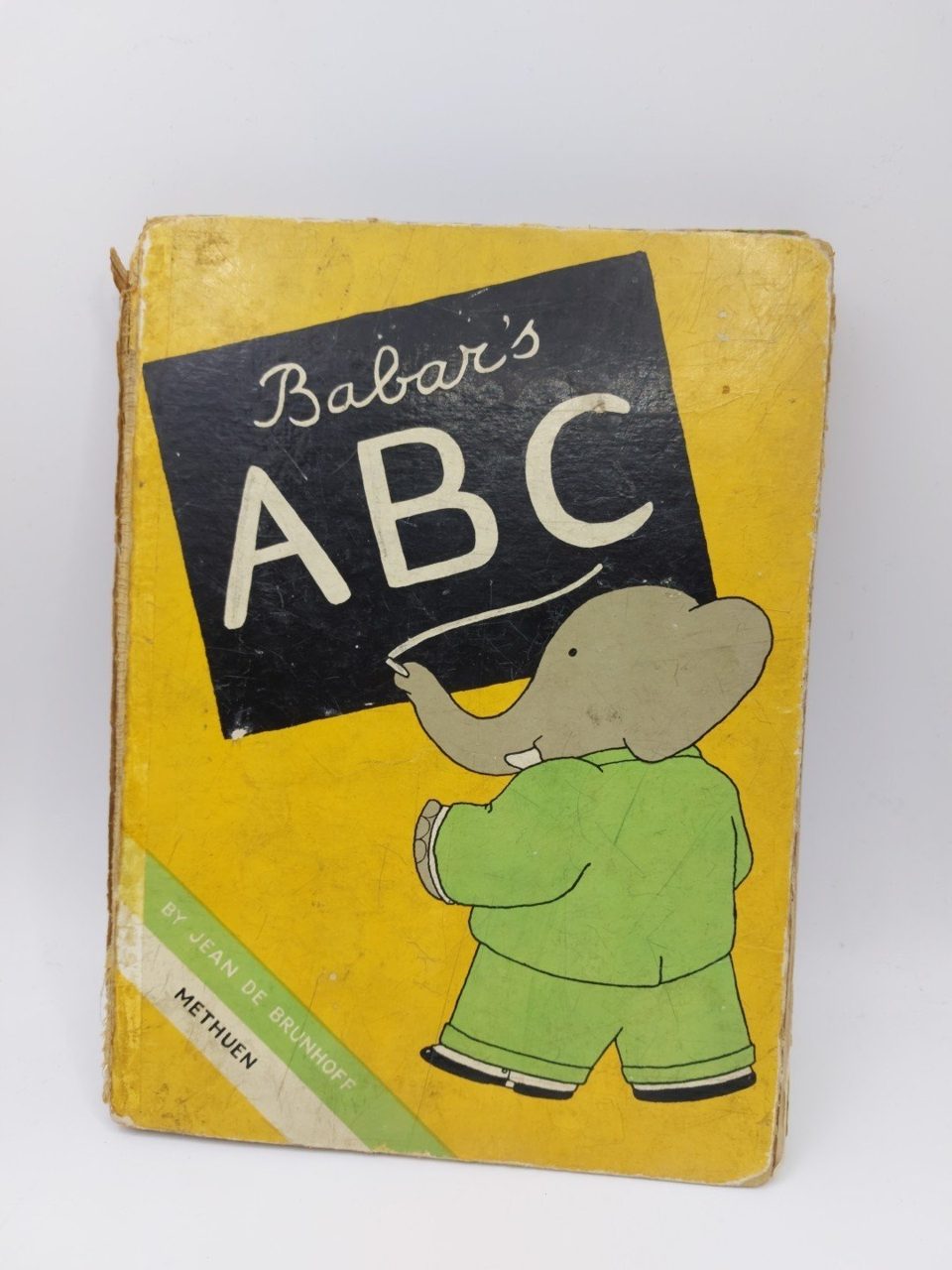 1937 "A.B.C. of Babar" Jean de Brunhoff, Random House Acceptable/Poor