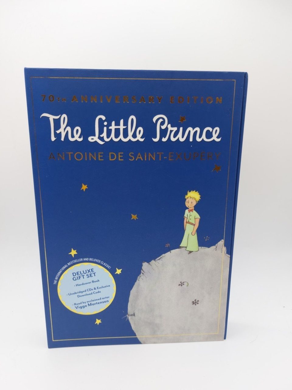 The Little Prince 70th Anniversary Gift Set Book & CD Audio A D S Exupery