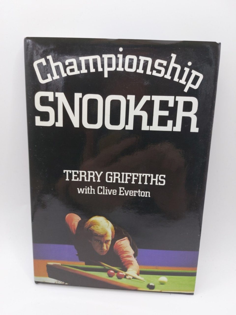 Signed Championship Snooker Terry Griffiths Everton Clive