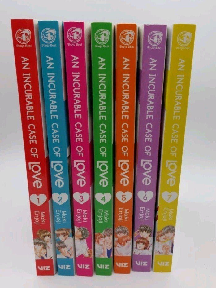 An Incurable Case of Love Volumes 1-7 Enjoji, Maki Shojo Beats