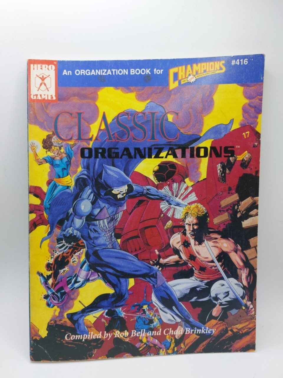 Hero System Games Champions #416 Classic Organization RPG Sourcebook ICE