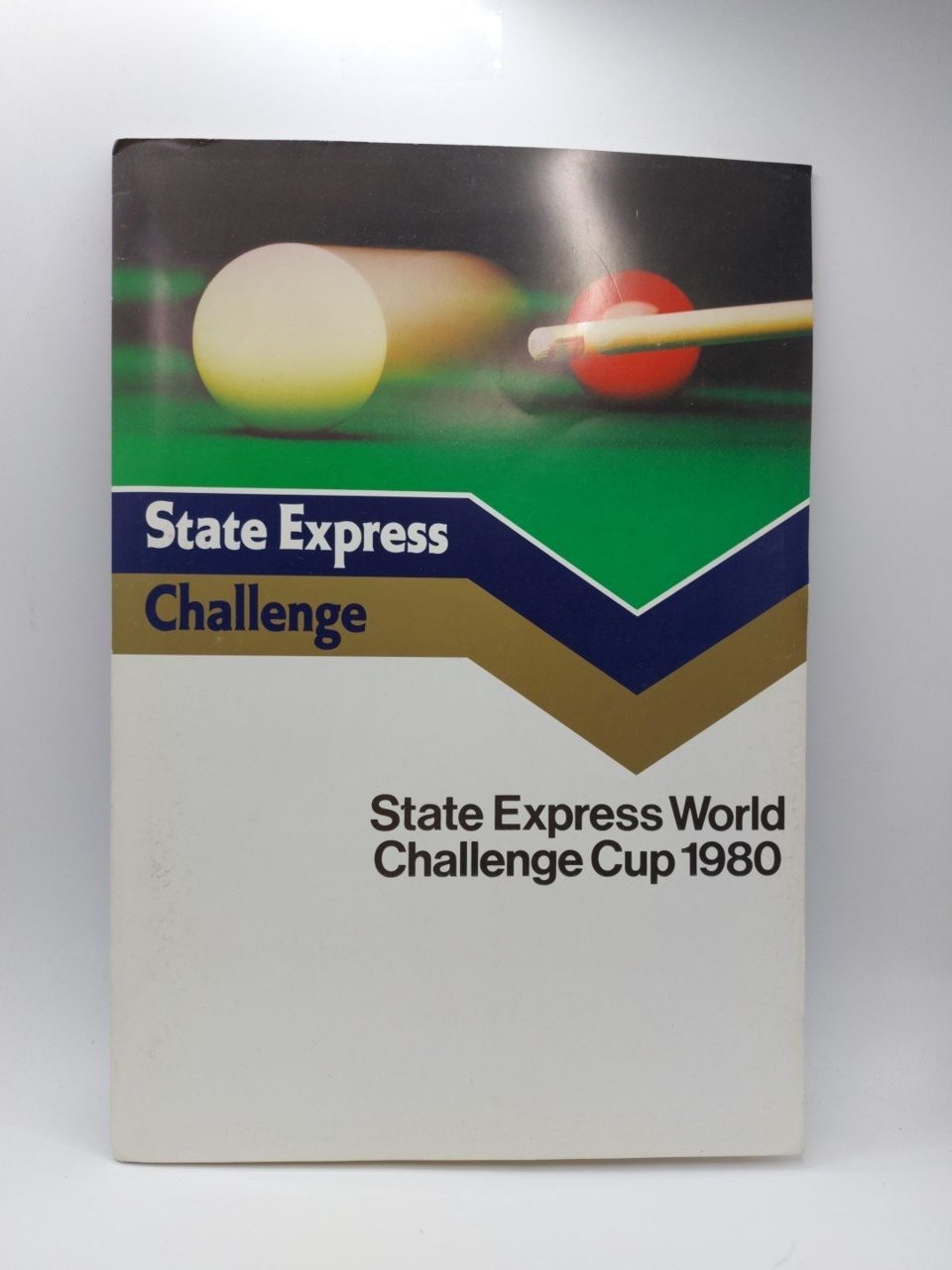 1980 State Express World Cup Programme