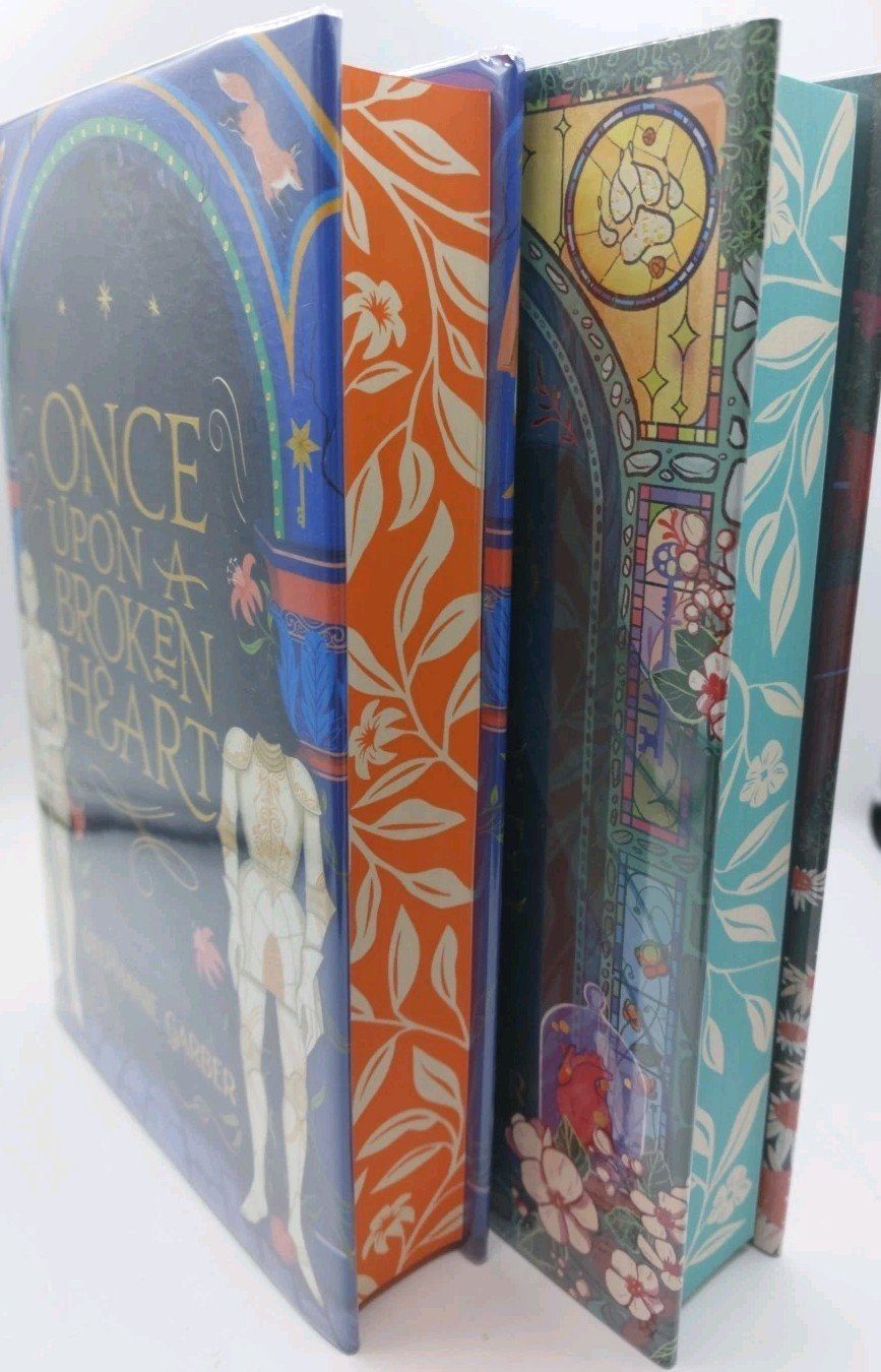 Signed Stephanie Garber Limited Edition Sprayed Edges 2 Volumes