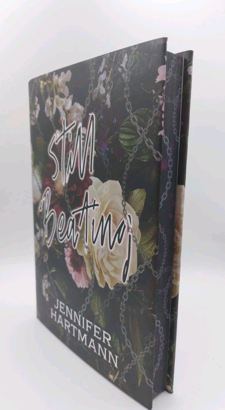 Signed Still beating By Jennifer Hartmann Limited Edition Sprayed Edges