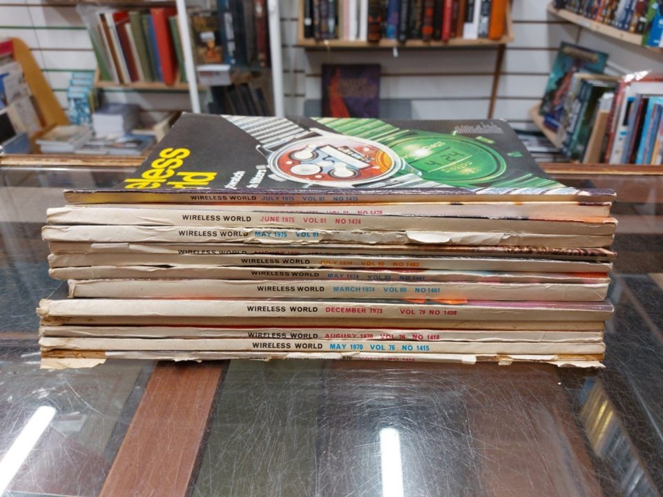Wireless World Magazine Bundle 15 Issues 1970s