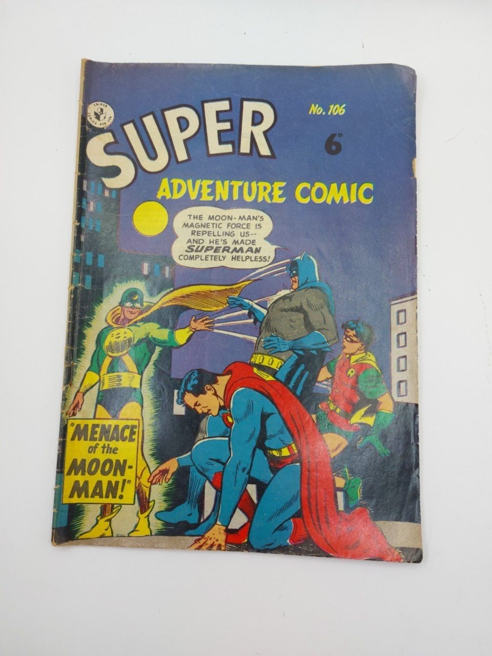 Super Adventure Comic No.106 Colour Comics Vintage