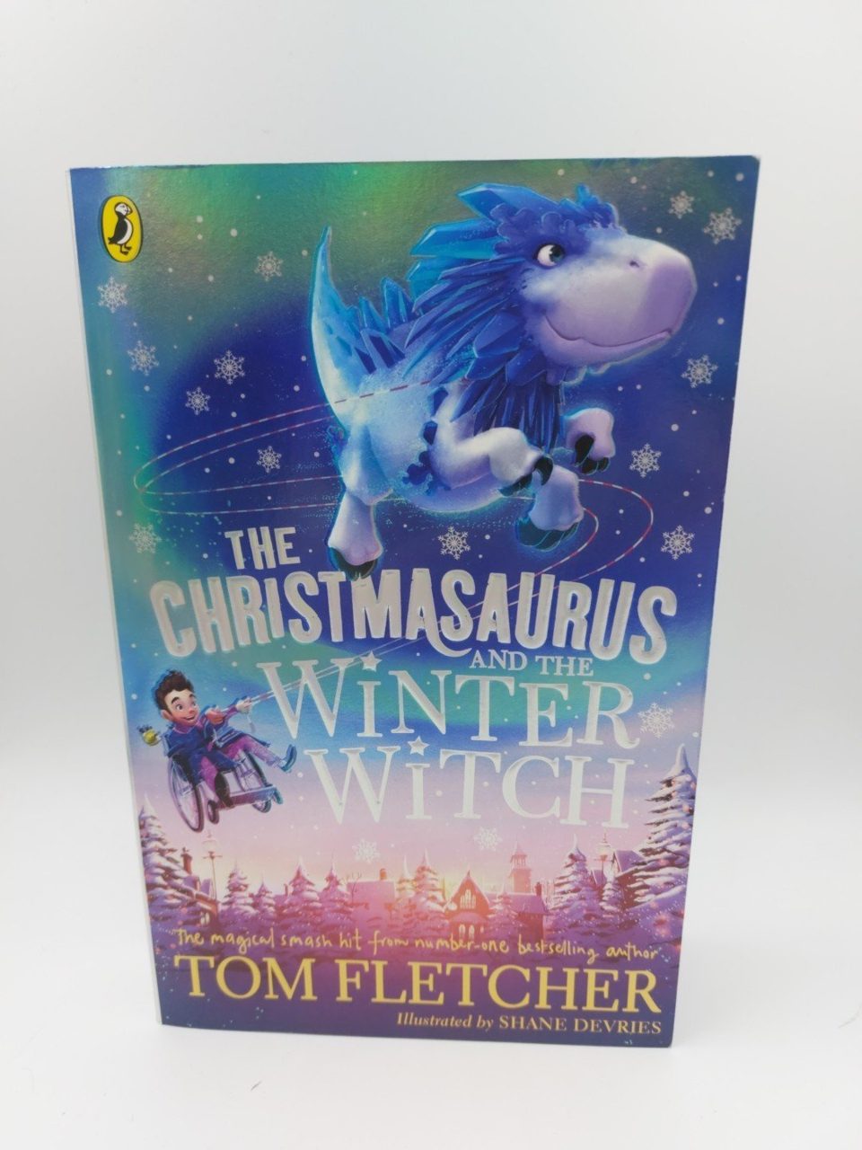 The Christmasaurus and the Winter Witch Tom Fletcher Sprayed Edges