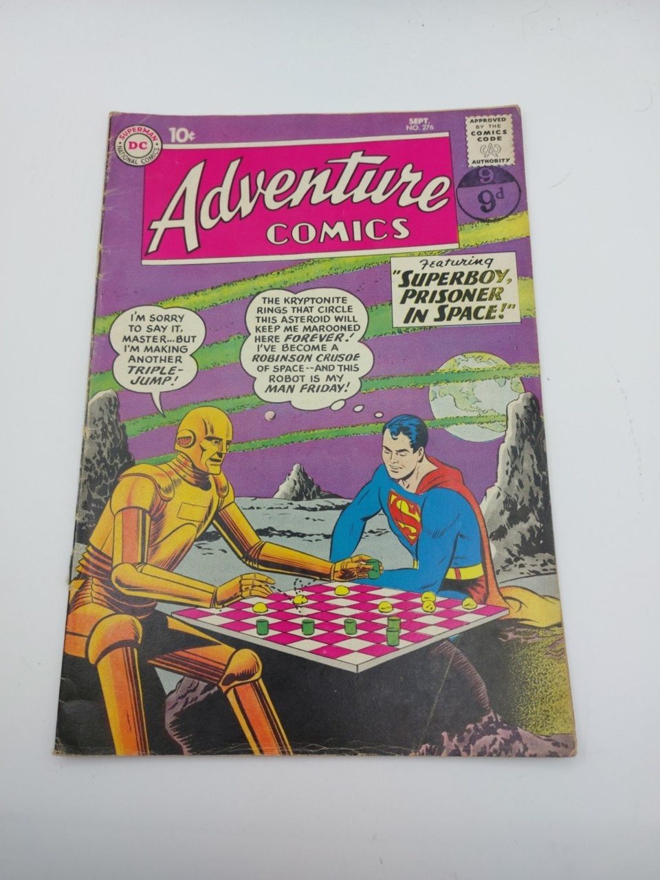 Adventure Comics #276 DC 1960 Superboy Aquaman Aqualad