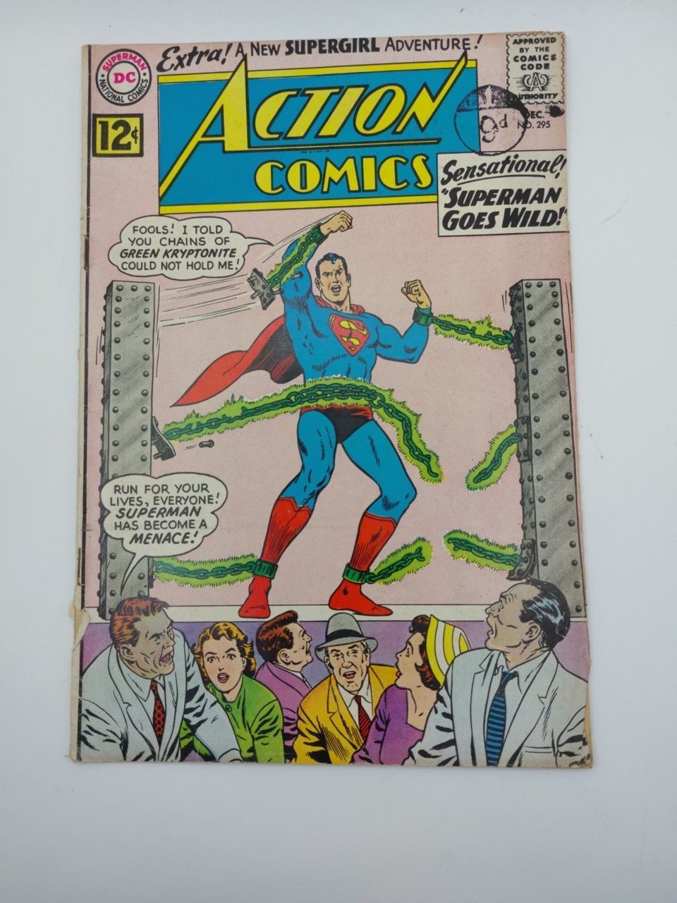 Action Comics# 295 1963 DC Comics Superman