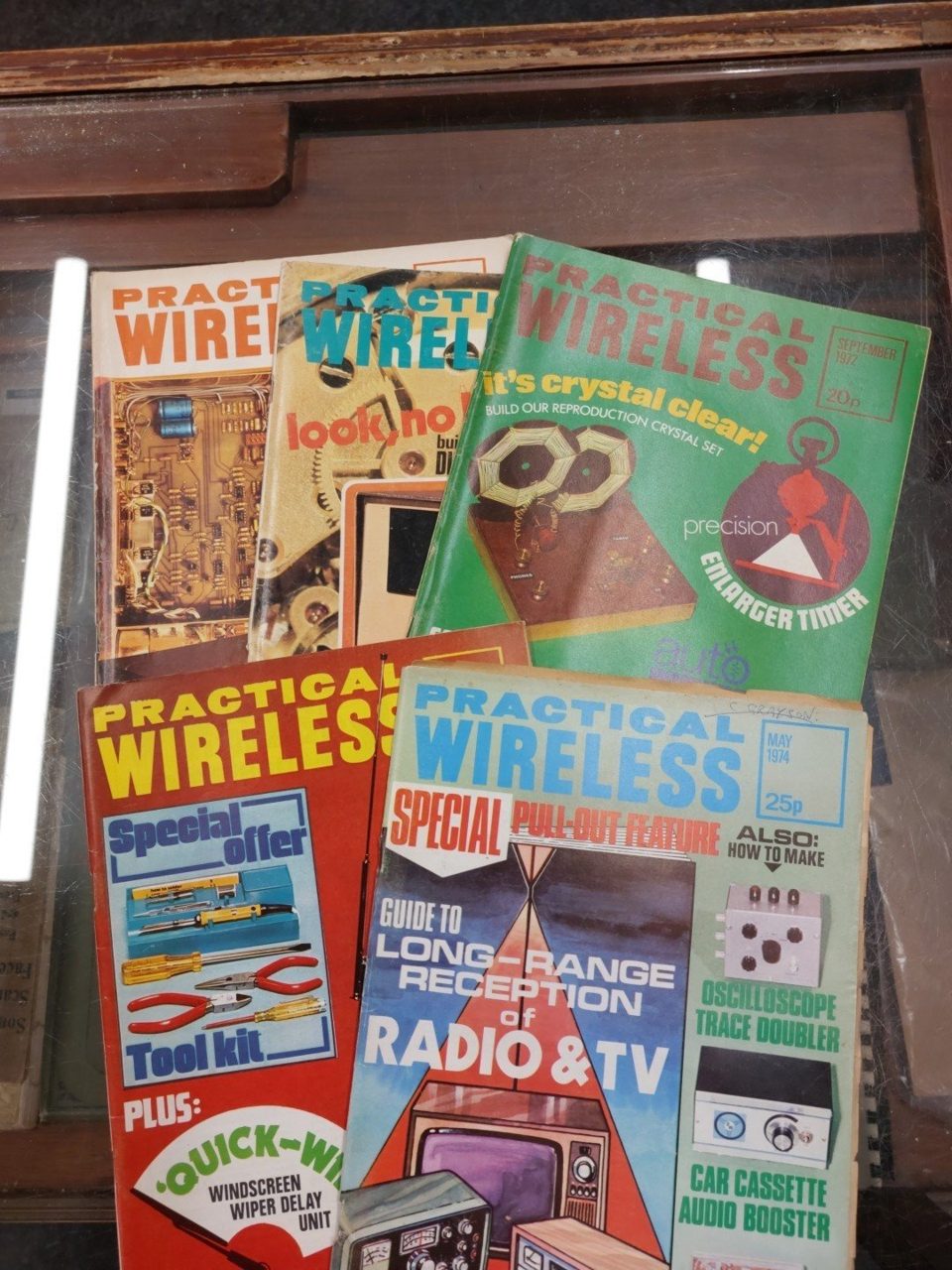 Practical Wireless Magazine Bundle 1970s 5 Issues