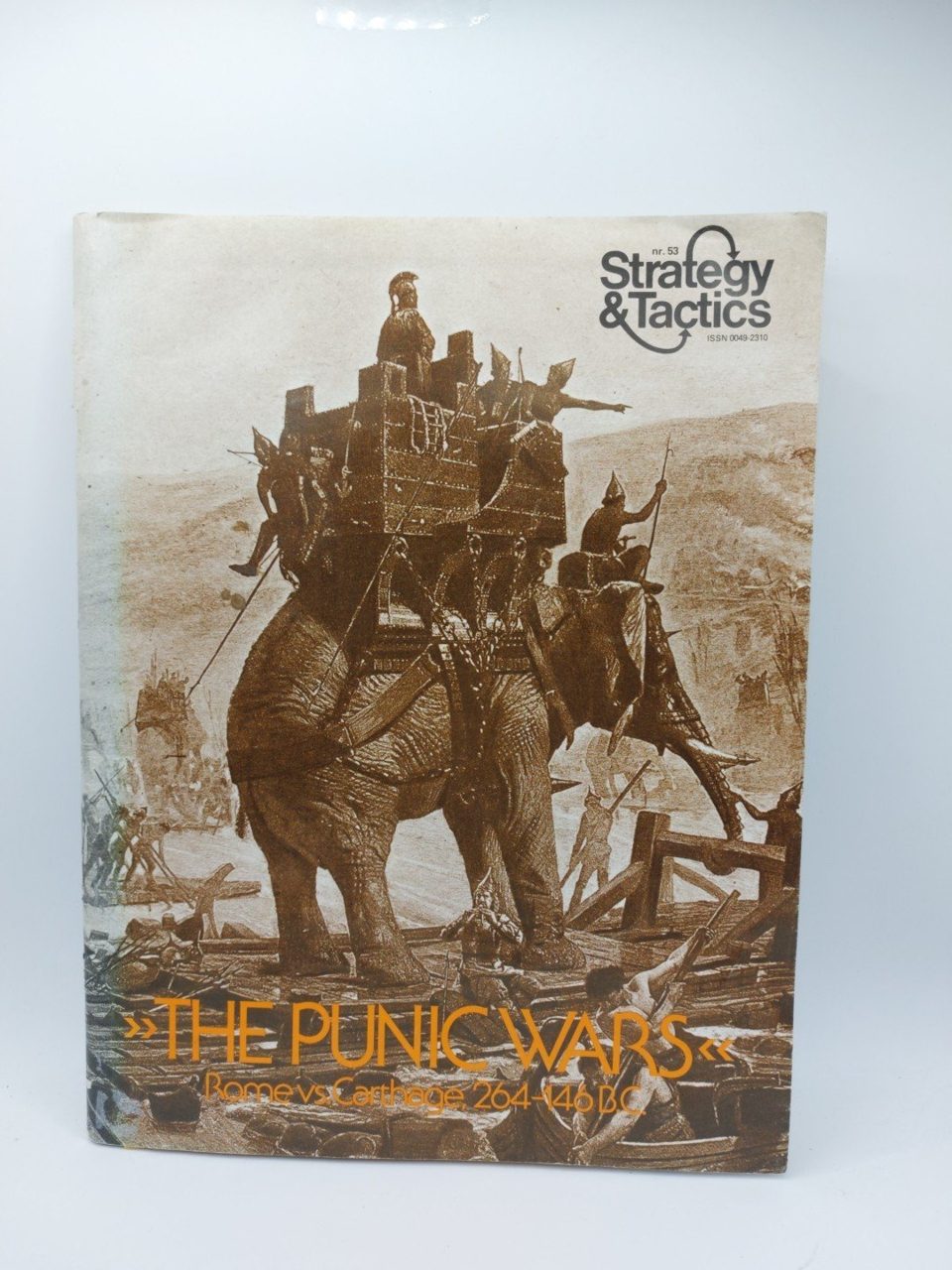Strategy & Tactics Punic Wars Rome Vs Carthage BC Nr 53 Map & Counters Included